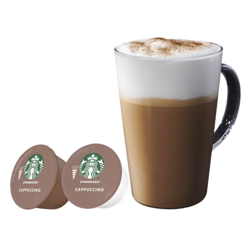 STARBUCKS® Cappuccino NESCAFÉ® Dolce Gusto® Capsule and Cup